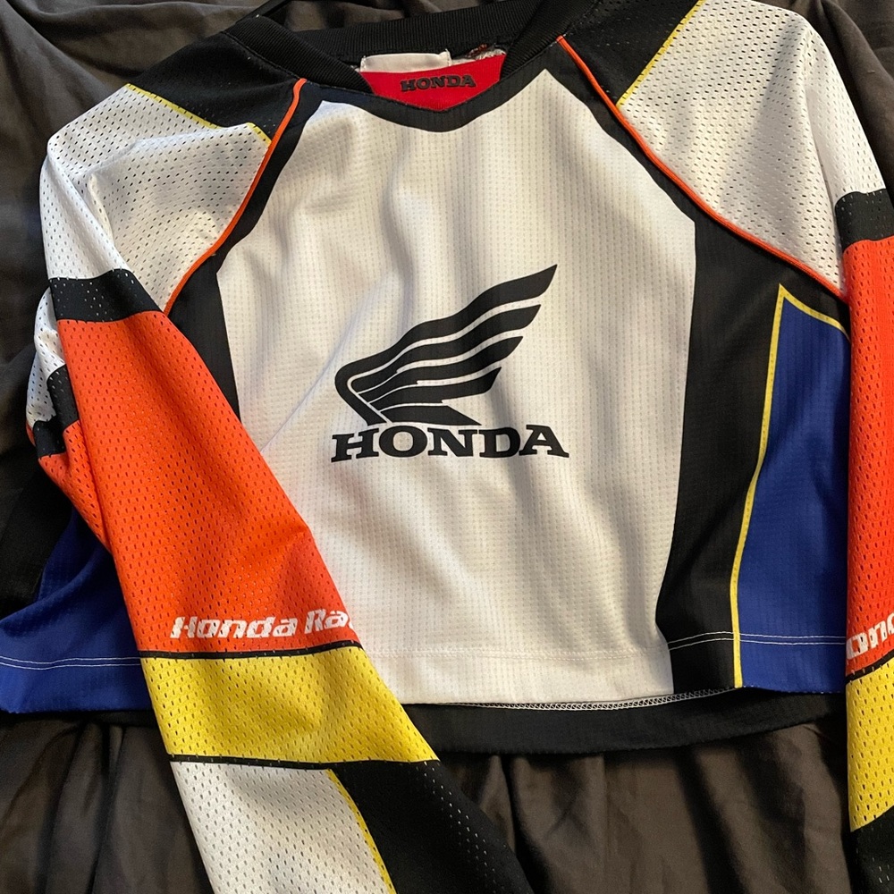 Honda Jersey Crop Shirt